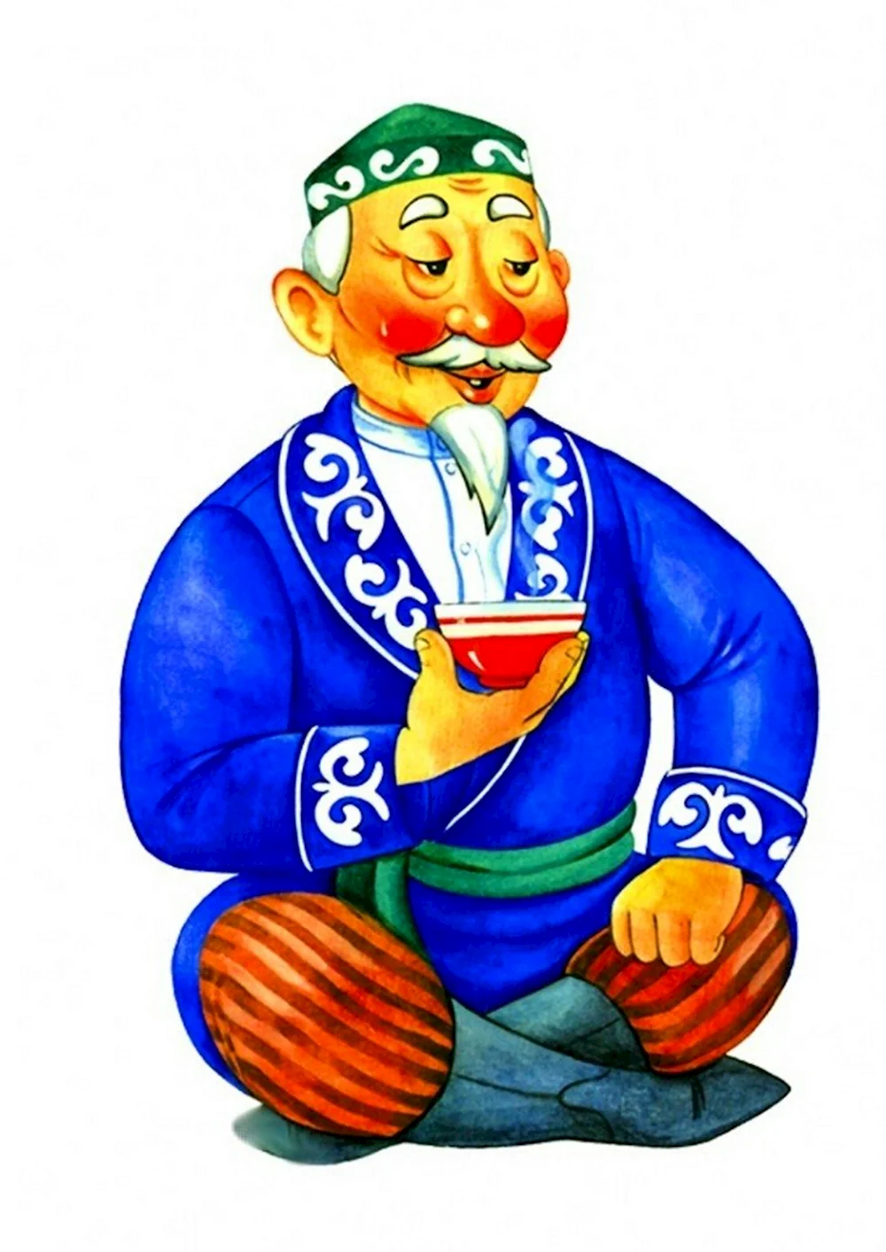 Казахский дедушка