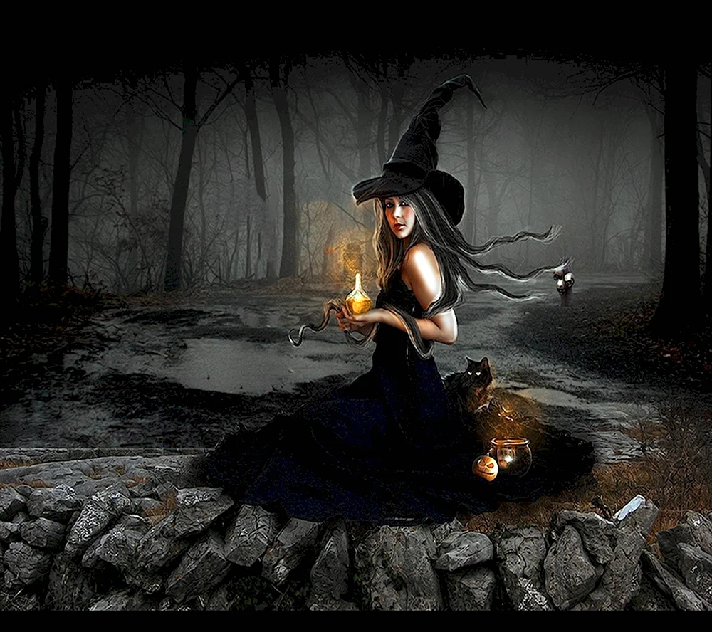 Хэллоуин шабаш ведьм