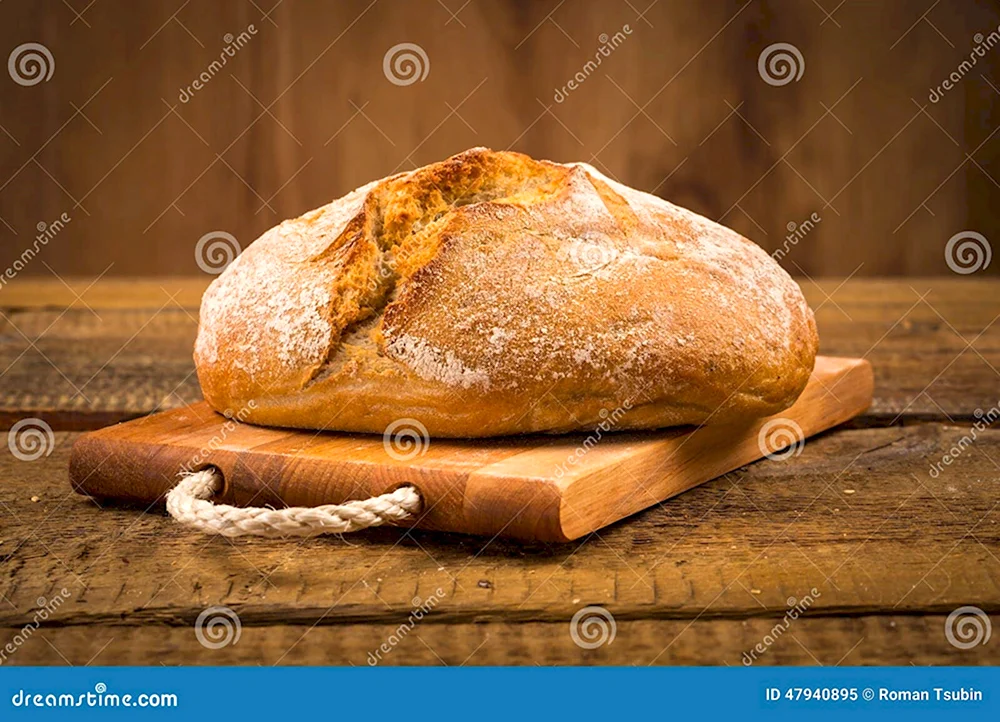 Хлеб на деревянной палочке