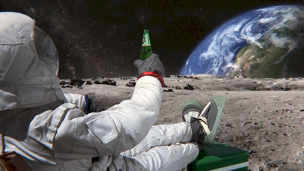 Космонавт Carlsberg