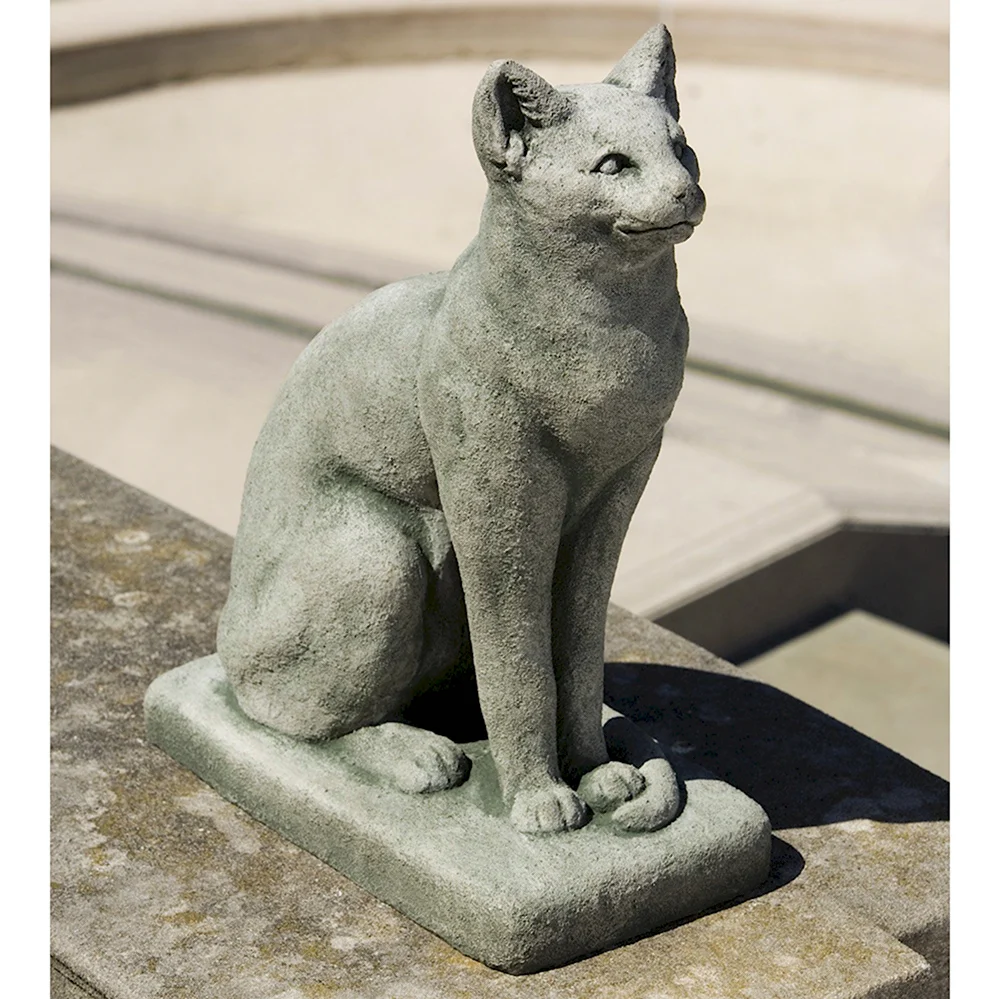 Кот сбоку скульптура Парковая