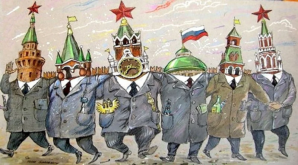 Кремль карикатура