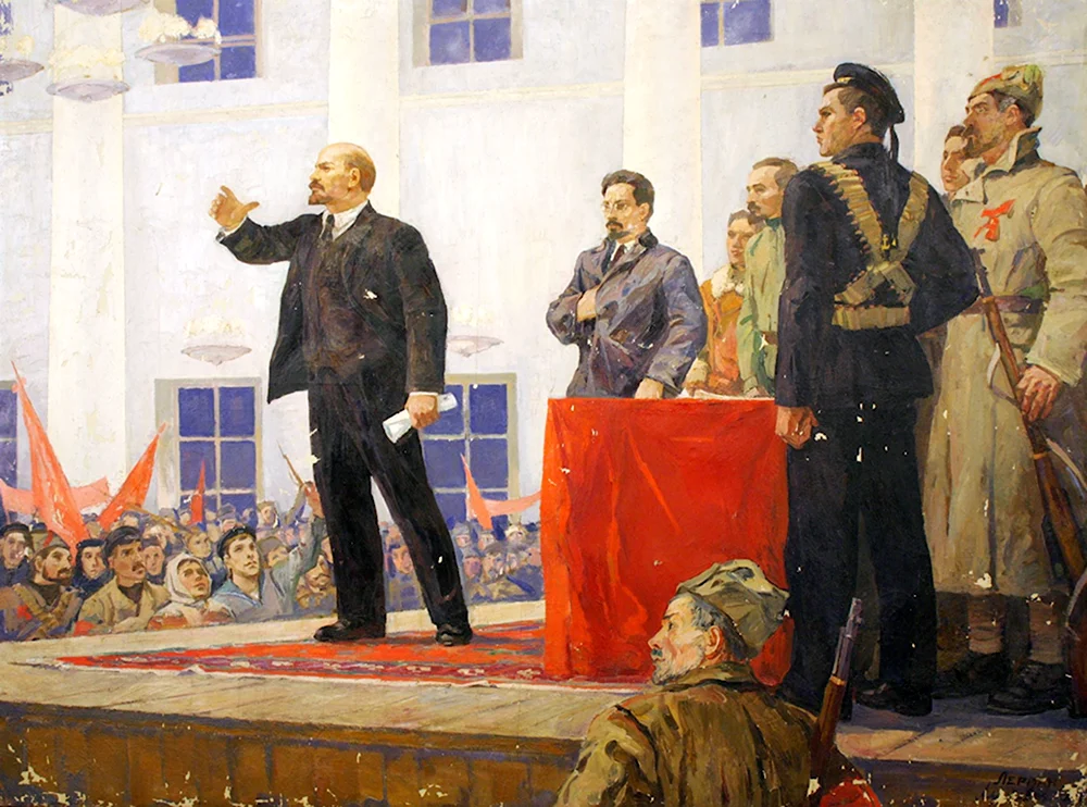 Ленин в Смольном 1917
