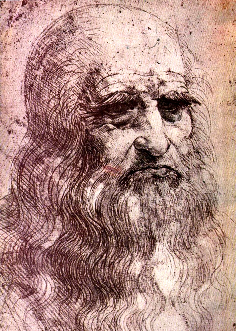 Леонардо Давинчи портрет