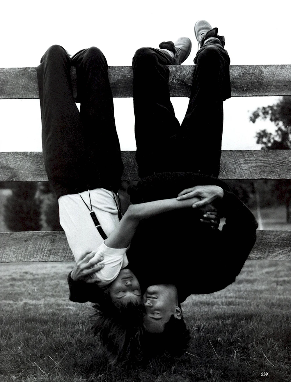 Линда евангелиста и Кайл Маклахлен 1993. Фотограф Стивен Майзель