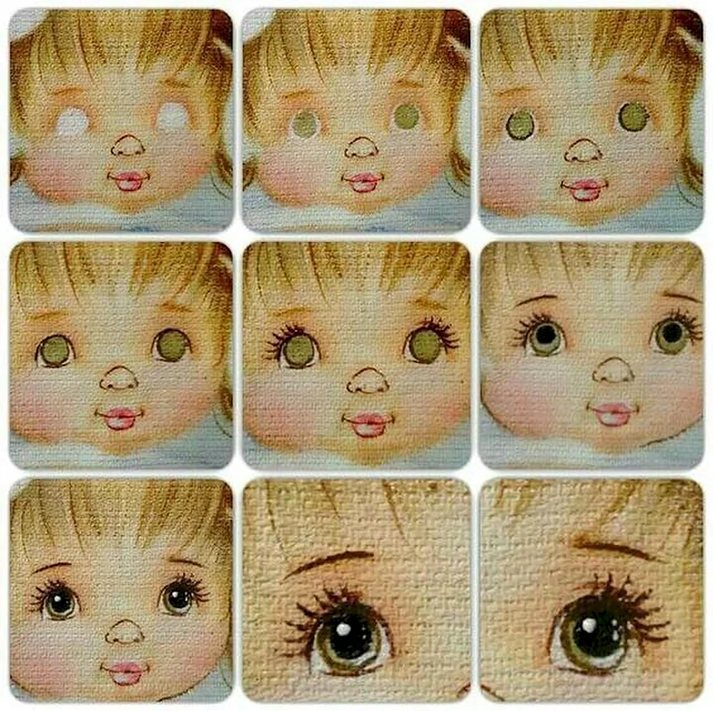 Лицо куклы