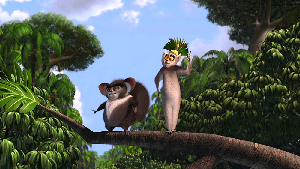Мадагаскар мультфильм 2005 Джулиан