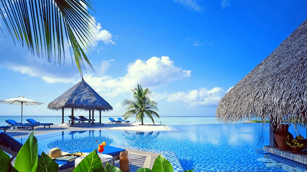 Мальдивы рай