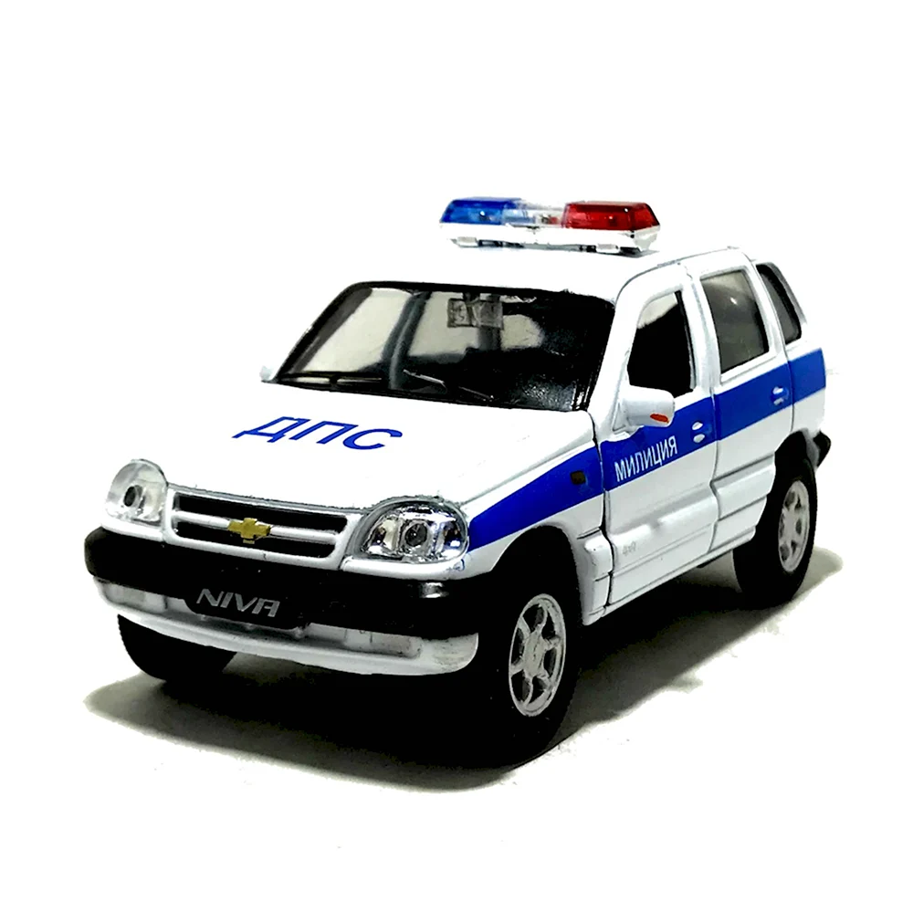 Машинка Нива Шевроле Полицейская машинка