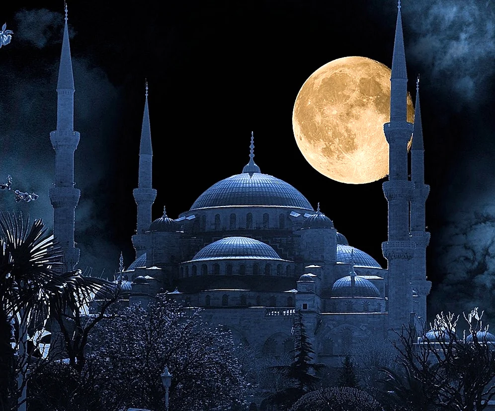 Мечеть Турция Луна