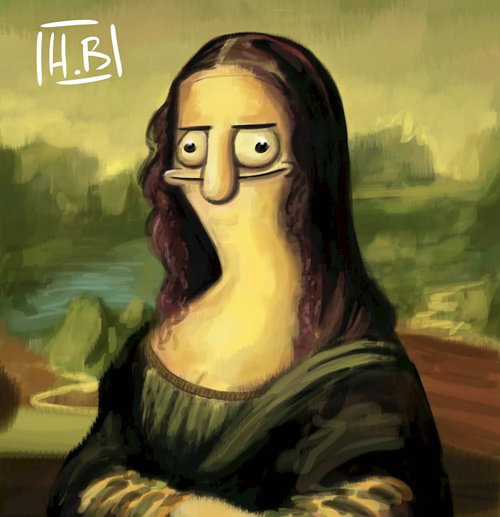 Мемная Мона Лиза