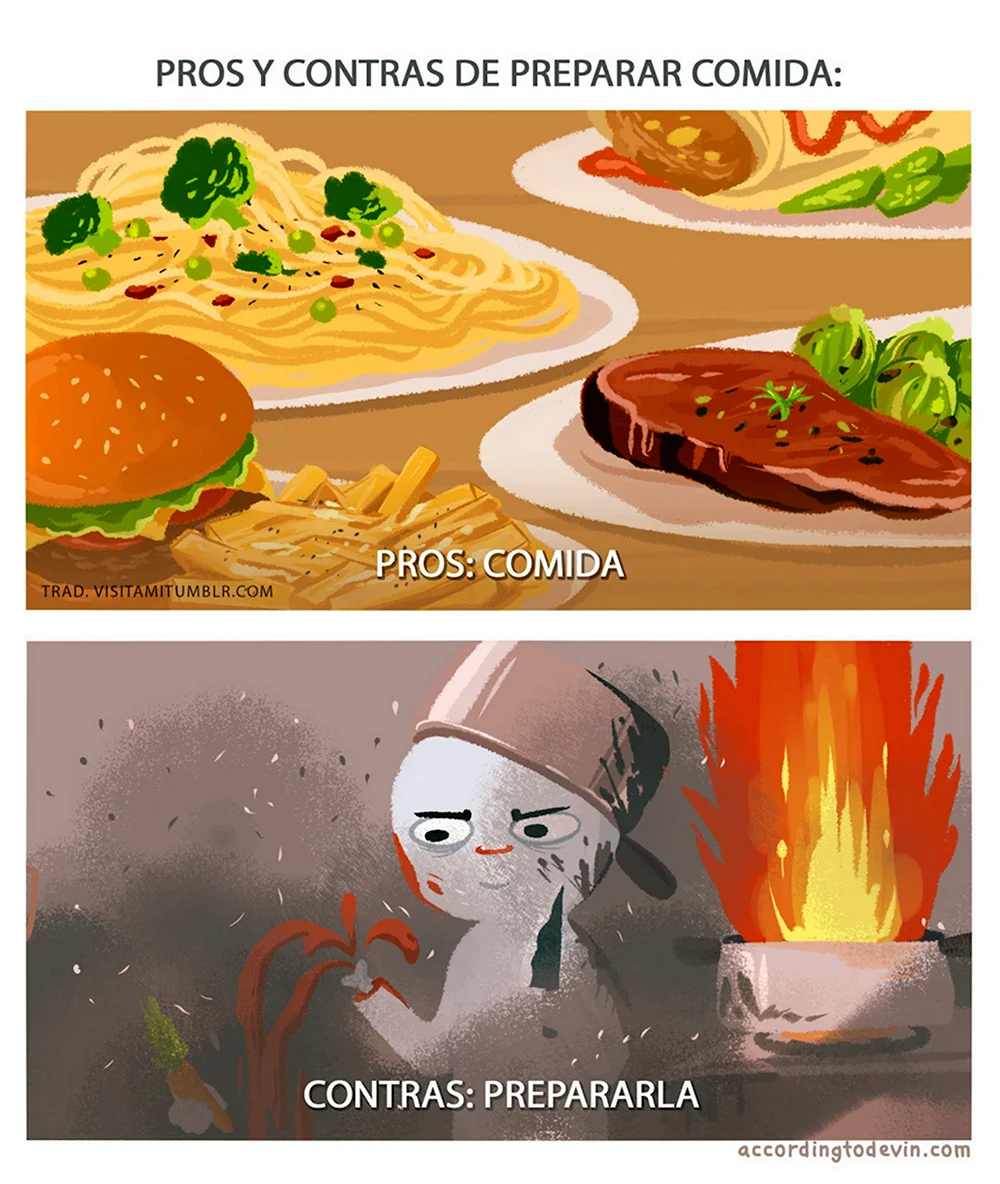 Мемы про готовку еды