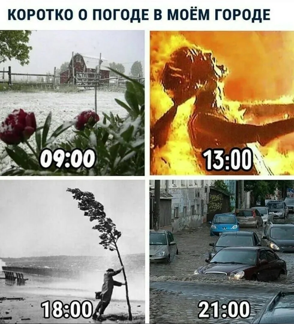 Мемы про погоду