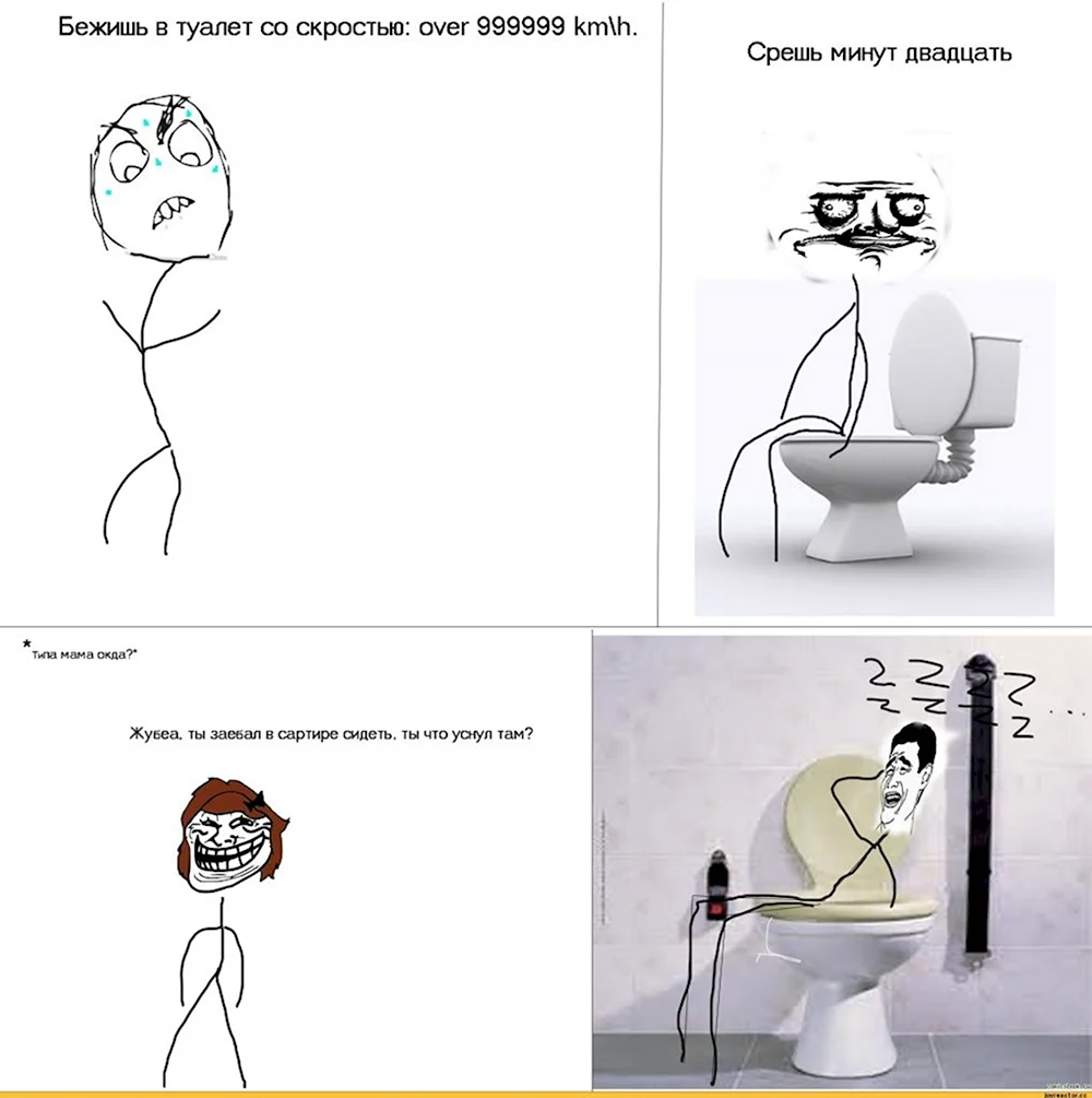 Мемы про туалет