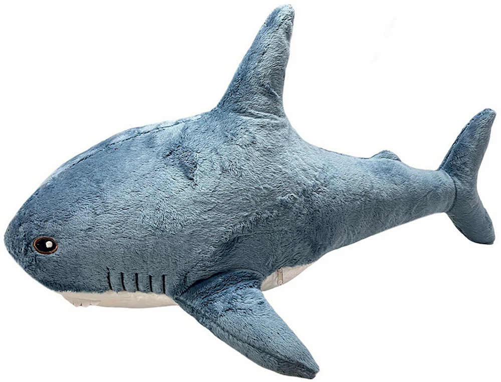 Мягкая игрушка акула 80 см