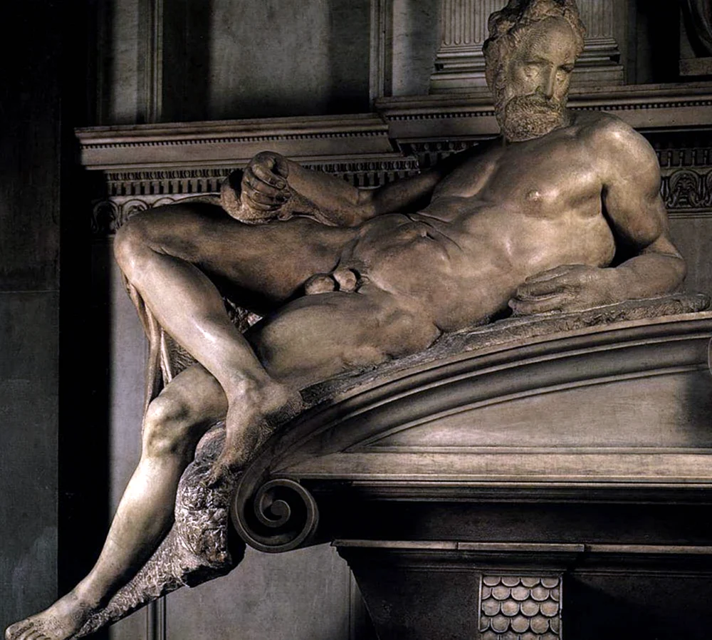 Микеланджело скульптура Лоренцо Медичи