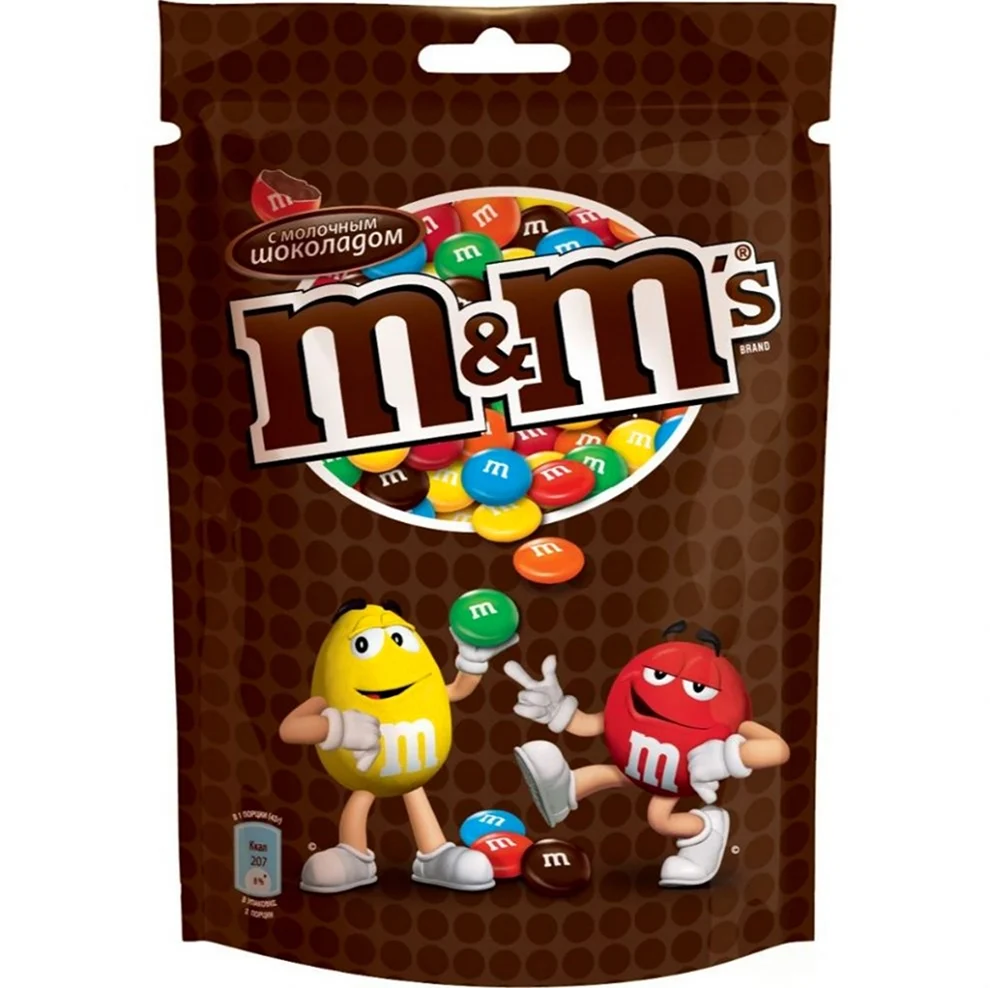 M&M S драже с молочным шоколадом 130 г
