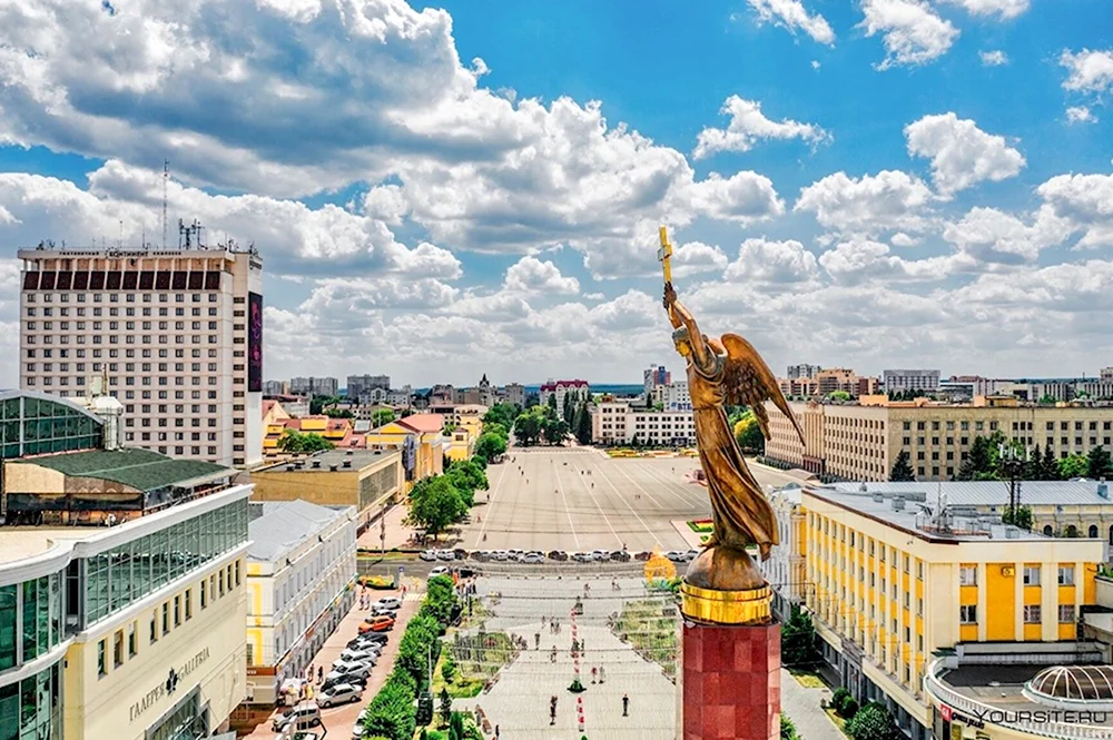 Монумент ангел хранитель Ставрополь