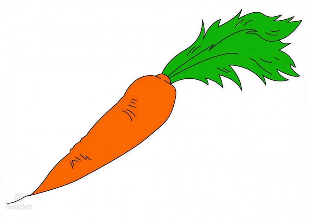 Морковка картинка для детей