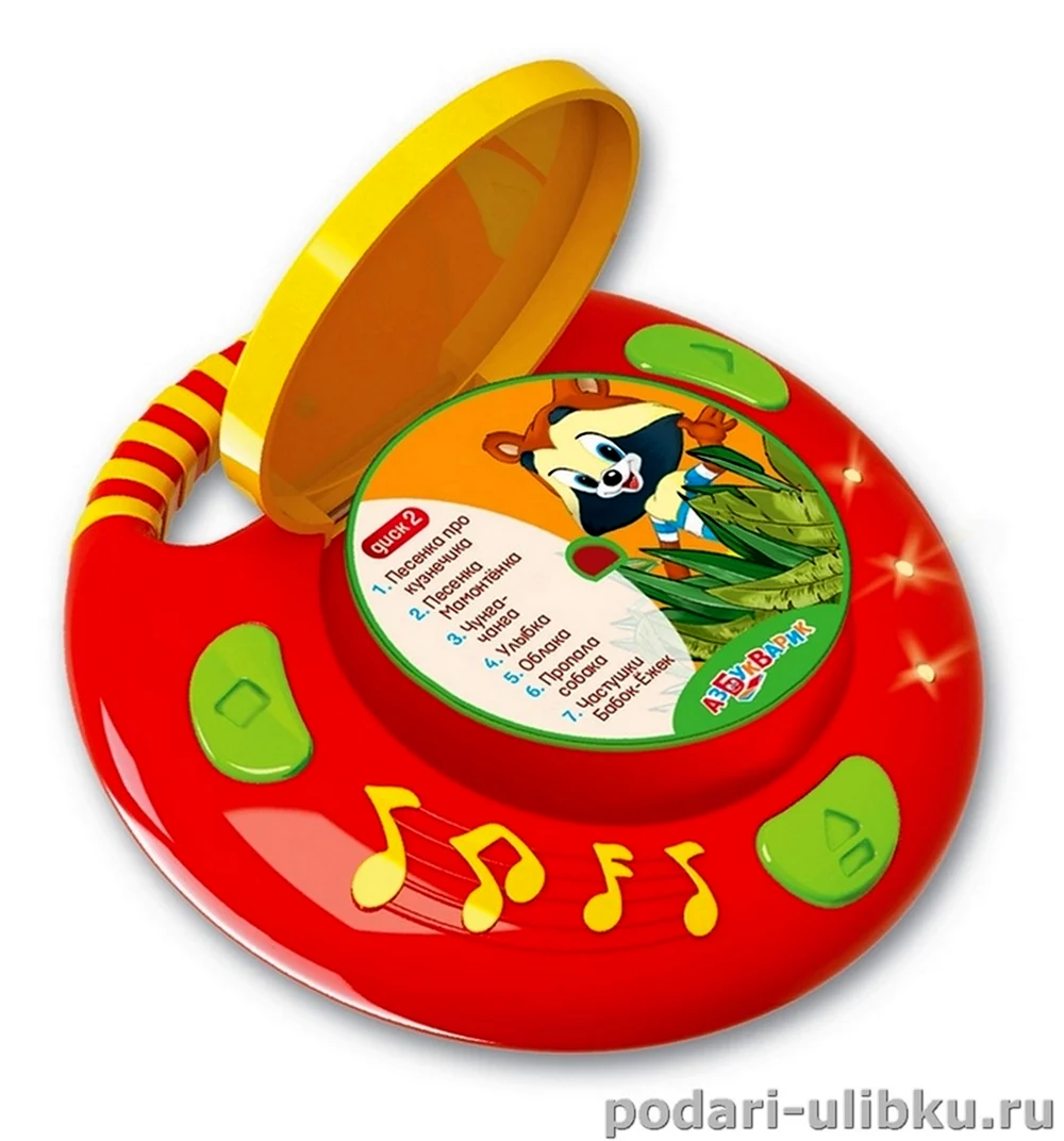 Музыкальная игрушка Азбукварик CD-плеер