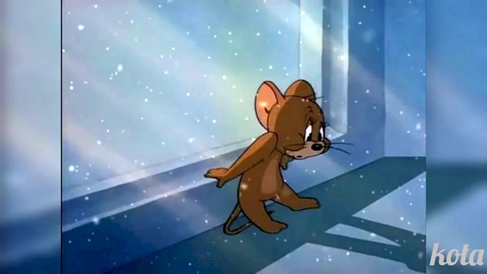Мышонок Джерри плачет