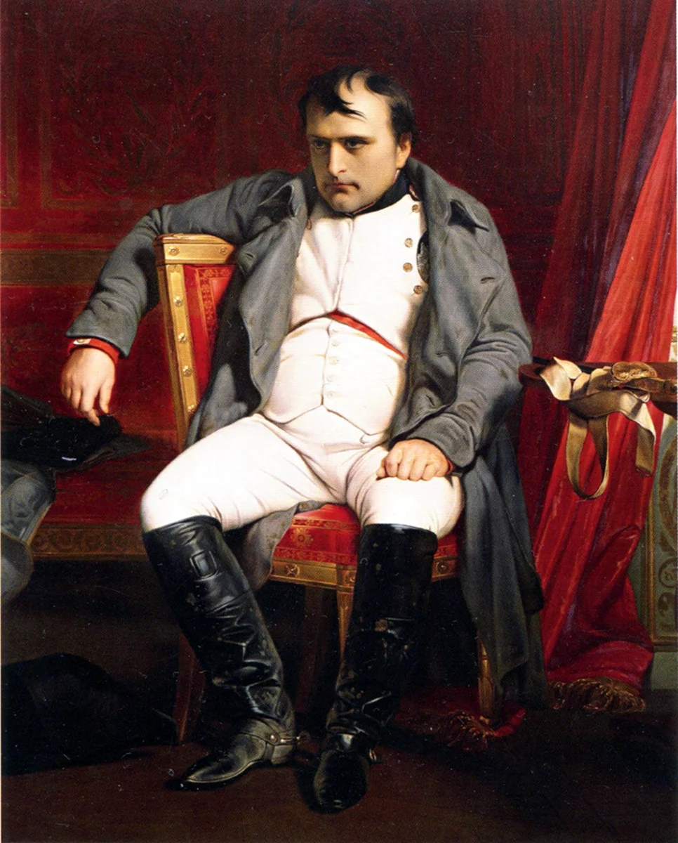 Наполеон Бонапарт на троне
