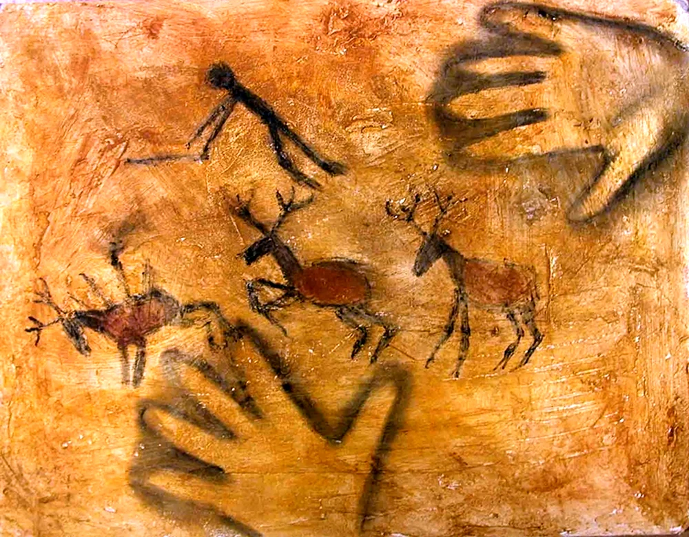 Наскальная живопись пещера Руффиньяк
