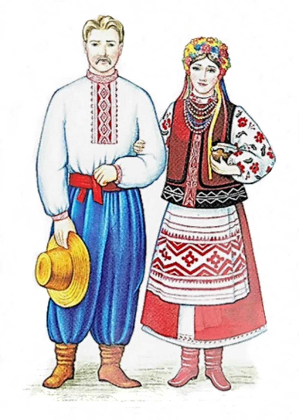 Национальный костюм украинцев