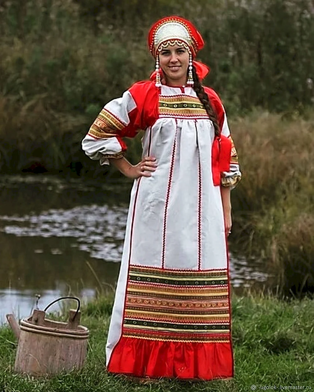 Национальный костюм вепсы Ижоры водь