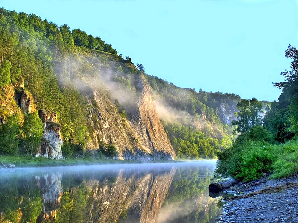 Национальный парк Башкирия Юмагузинское водохранилище