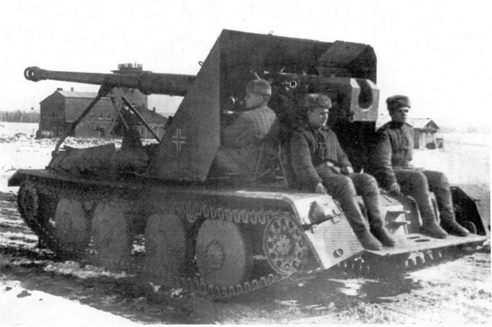 Немецкая САУ Waffentrager 8.8cm Pak 43 l71 Ardelt