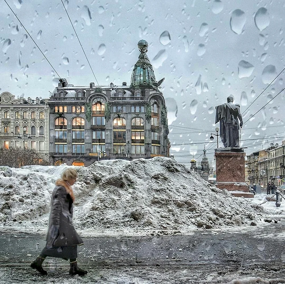 Непарадный Петербург зима