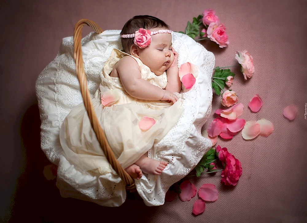 Новорожденный ребенок фотосессия