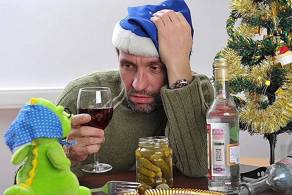 Новый год пьянство
