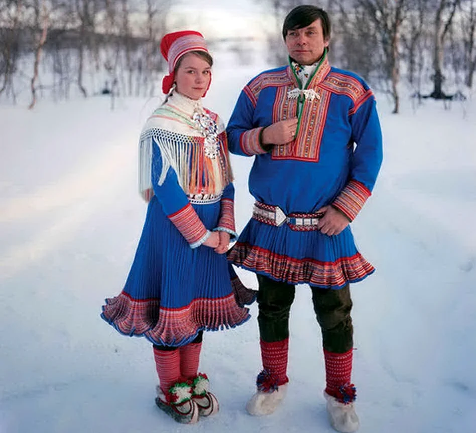 Одежда саамов Кольского полуострова