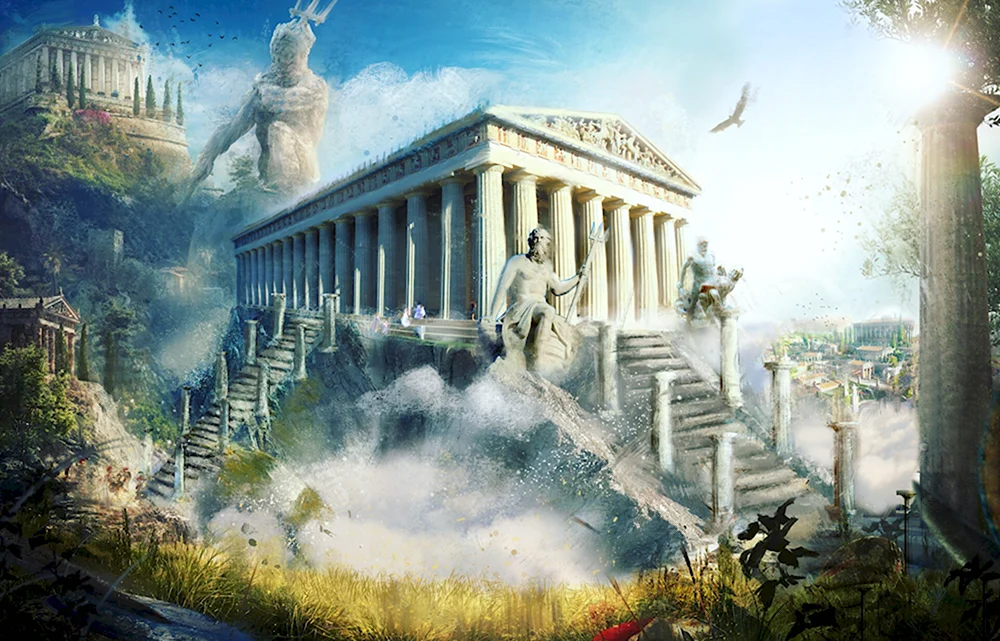 Олимп древняя Греция