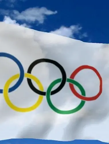Олимпийские игры Олимпийский флаг
