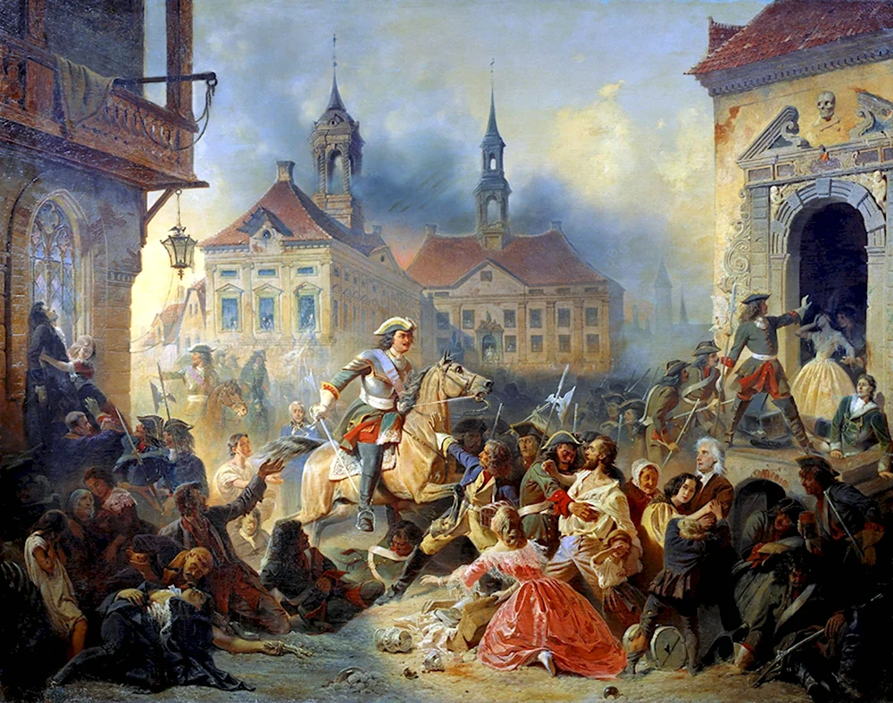 Осада Нарвы 1704