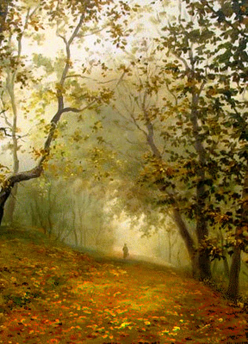 Осенний пейзажи Евгений Бурмакин