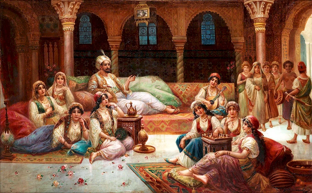 Османская Империя гарем картины Султана