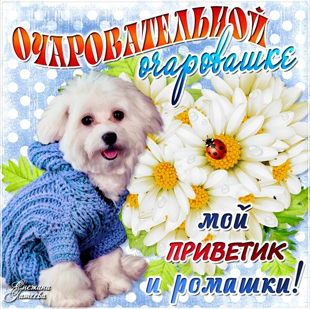 Открытка девушке