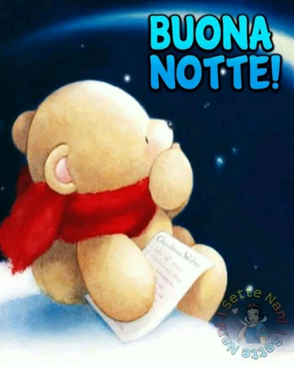 Открытки buona notte