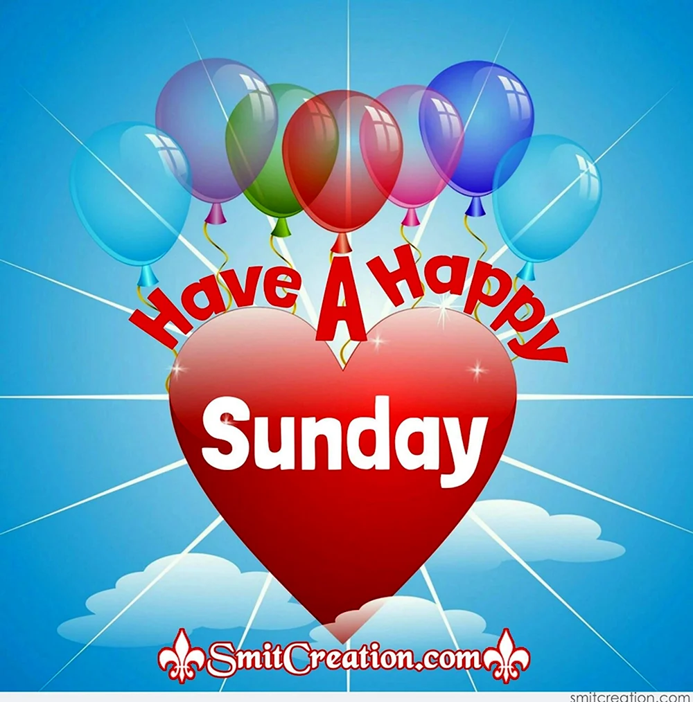 Открытки Happy Sunday