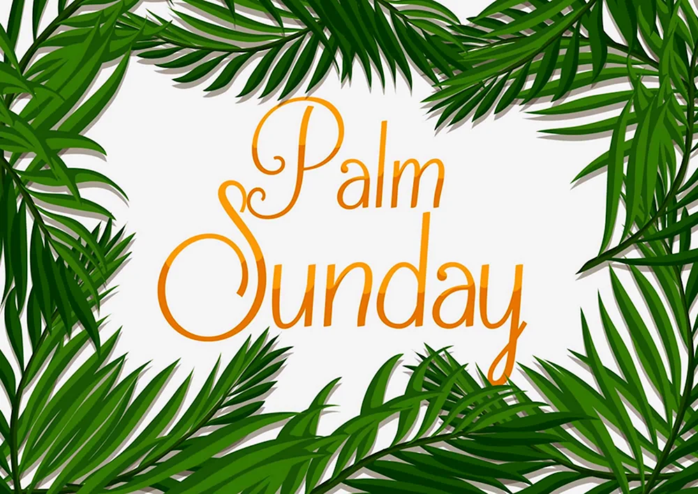 Открытки с пальмовым воскресеньем на итальянском