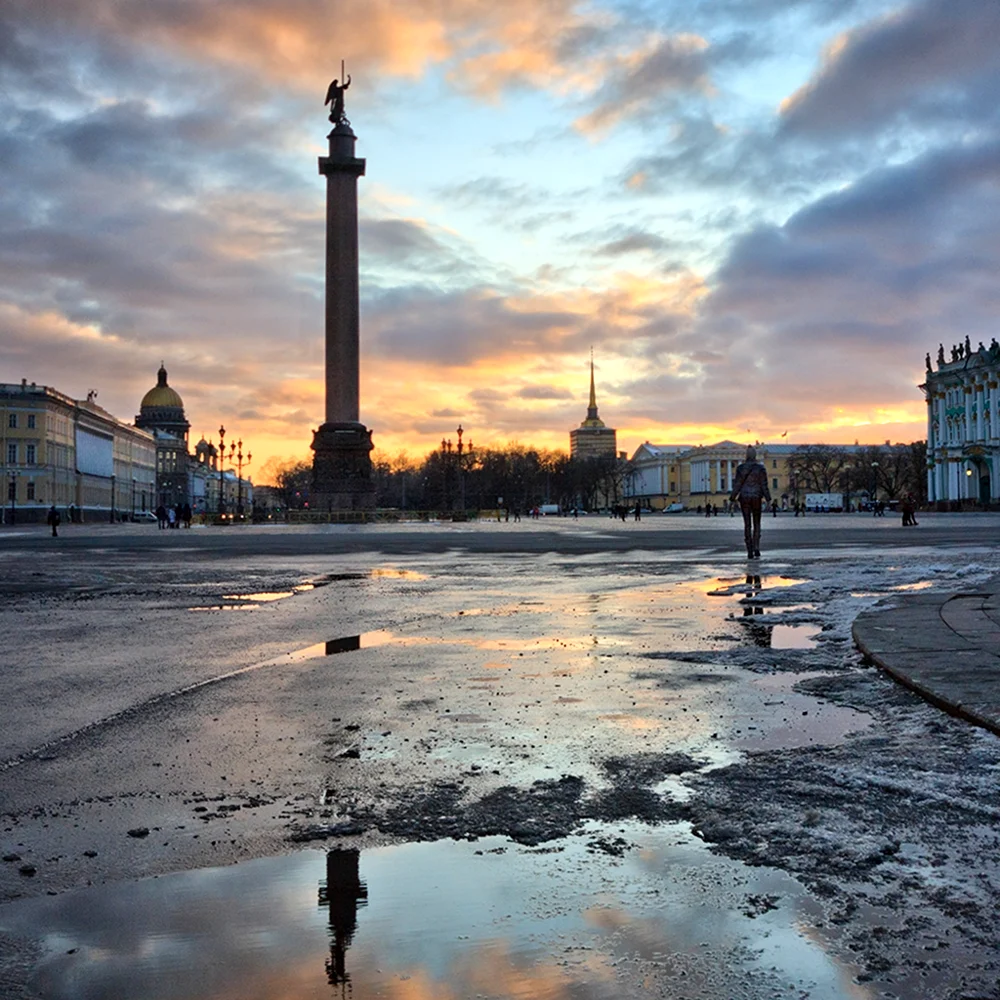 Оттепель в Санкт-Петербурге