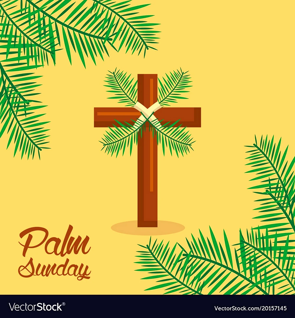 Palm Sunday vector