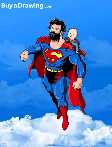 Папа Супермен