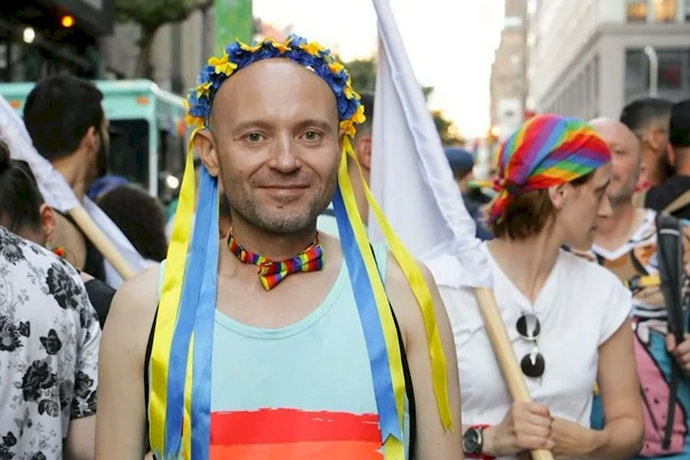Парад голубых в Киеве