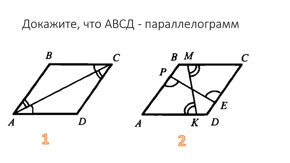 Параллелограмм АВСД