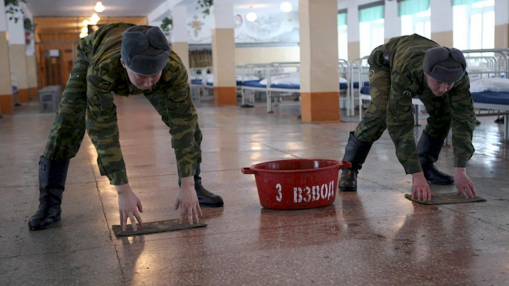 Парково хозяйственный день в армии